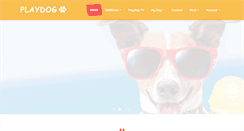 Desktop Screenshot of playdog.com